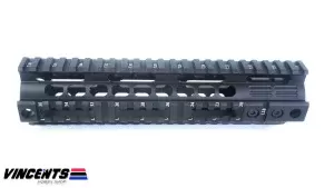 NOVESKE 9-inch Quad Rail Black