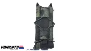 Tiger Type Pistol Magazine Pouch Black Multicam