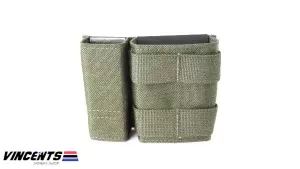 TMZ Canvas Magazine Pouch OD Green