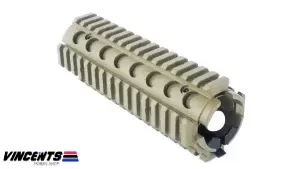 WE M4 CQB Quad rail 7-inch Tan