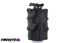 WO Sport Double Magazine Pouch Black