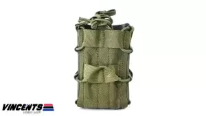 WO Sport Double Magazine Pouch OD Green