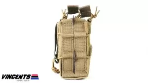 WO Sport Double Magazine Pouch Tan