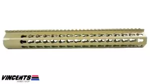 E&C MP143 URX Quad Rail 15-inch Tan