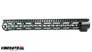 M1 K-mod Quad Rail 15-inch Black