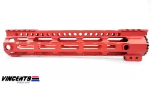 M1 M-Lock QUAD RAIL 9-inch Red