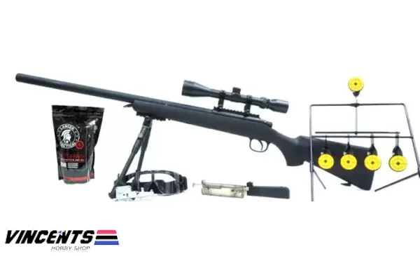 Package Bundles 084 - Double Belle VSR10 Sniper w/ Scope & Bipod