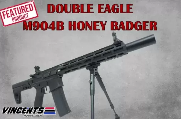 Double Eagle M904B "M4 Honey Badger" With Silencer