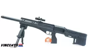 ICS Tomahawk Sniper Black with Long Range Green Laser