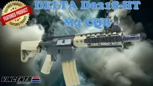 Delta D021s HT M4 CQB Two Tone: Black and Tan