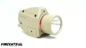 E&B Flashlight with Red Laser