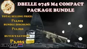 Package Bundles 078 - Double Belle 074s "Compact M4 CQB Platinum"