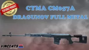 Cyma CM057A "Dragunov" Sniper (Full Metal Version)