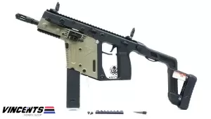 Krytac Kriss Vector AEG (Electric) Two Tone: Black/Tan