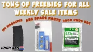 Weekly Sale Freebies