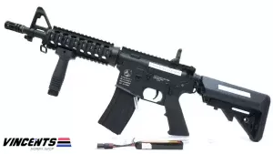 Perfection Tactical 1 QL005 M4 CQB Full Metal Black “With Free Rifle Case” "UPGRADED VERSION"