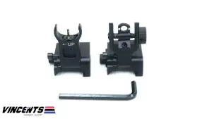 MCX Front and Rear Sight Set (Metal)